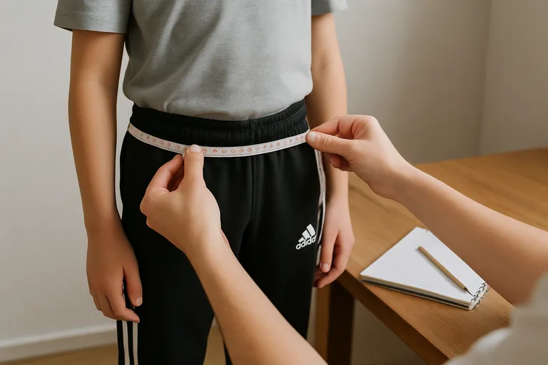 Maat, pasvorm en materiaal kiezen voor een Adidas broek kind