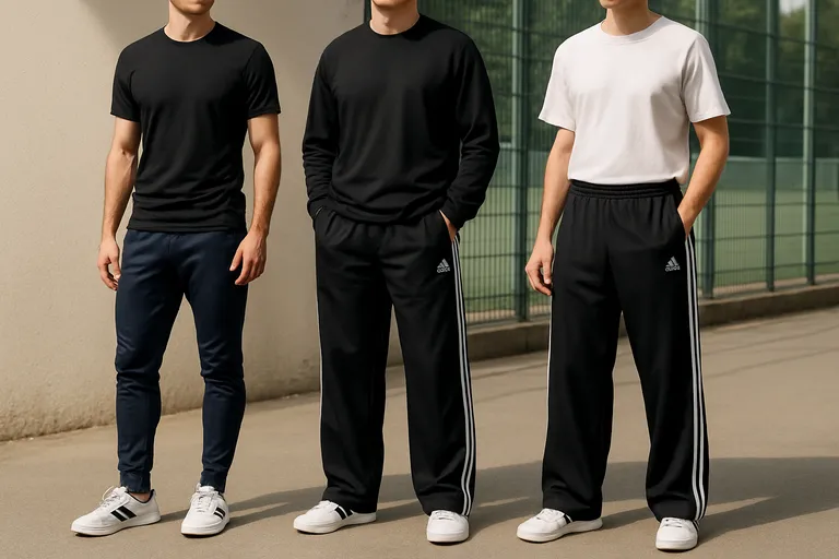 Typen en kenmerken van de lange Adidas broek
