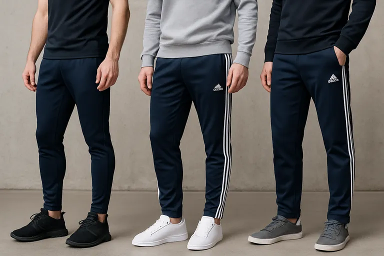 Soorten Adidas donkerblauwe broeken